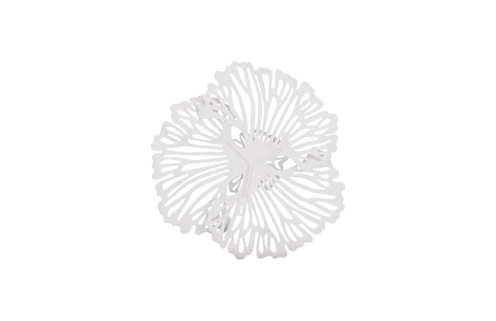 Phillips Collection - Flower Wall Art, Extra Small, White, Metal - TH109685 view 3