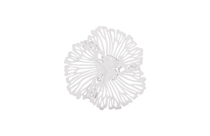 Phillips Collection - Flower Wall Art, Extra Small, White, Metal - TH109685 view 3