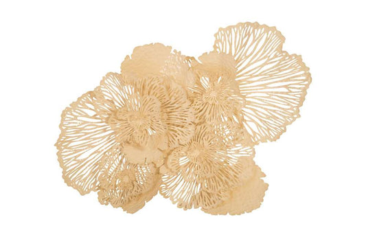 Phillips Collection - Flower Wall Art, Large, Ivory, Metal - TH83085 veiw 1