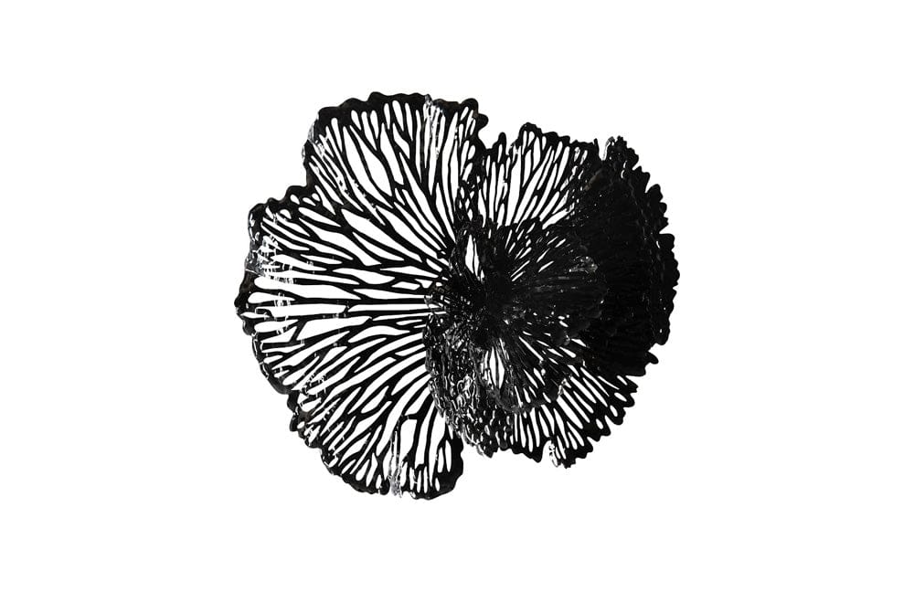 Phillips Collection - Flower Wall Art, Medium, Black, Metal - TH108319 view 2