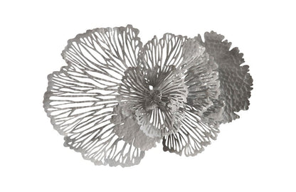 Phillips Collection - Flower Wall Art, Medium, Gray, Metal - TH108321 view 1