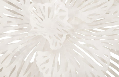 Phillips Collection - Flower Wall Art, Medium, White, Metal - TH79999 view 3