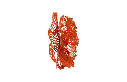 Phillips Collection - Flower Wall Art, Small, Coral, Metal - TH83080 veiw 2