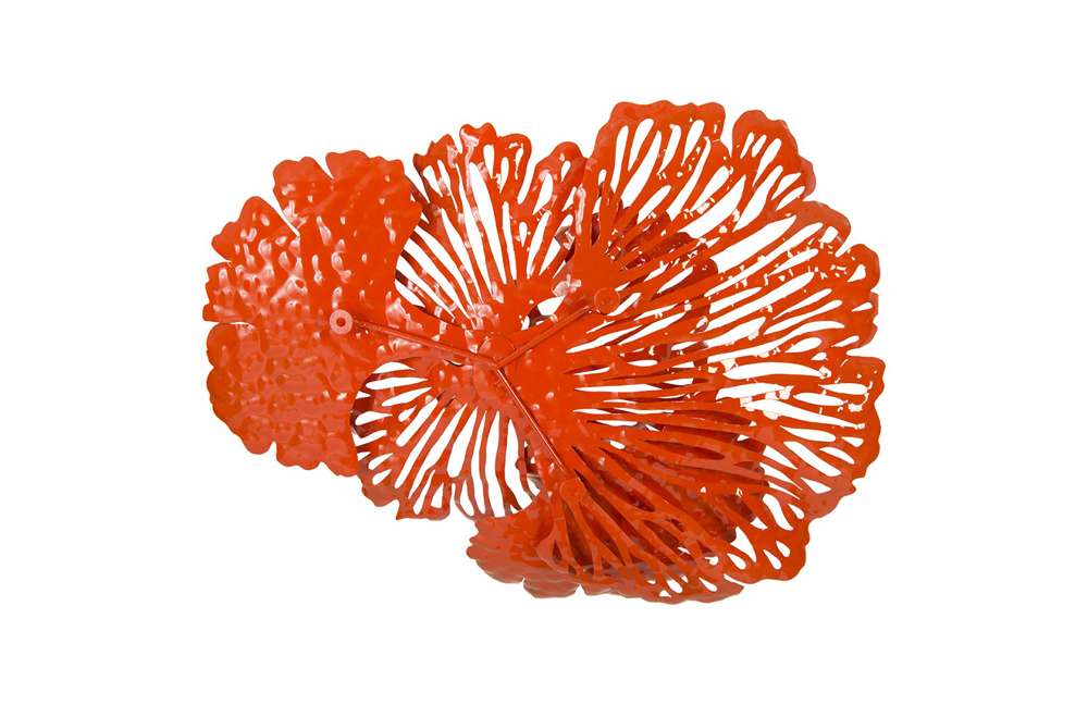 Phillips Collection - Flower Wall Art, Small, Coral, Metal - TH83080 veiw 6
