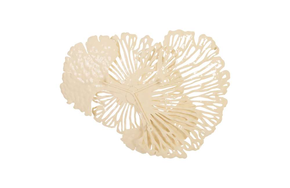 Phillips Collection - Flower Wall Art, Small, Ivory, Metal - TH83083 veiw 5