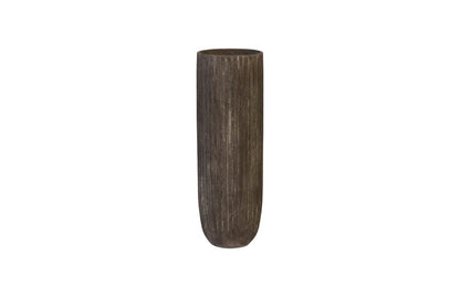 Phillips Collection - Fluted Planter, Large, Gray - PH97031 view 1