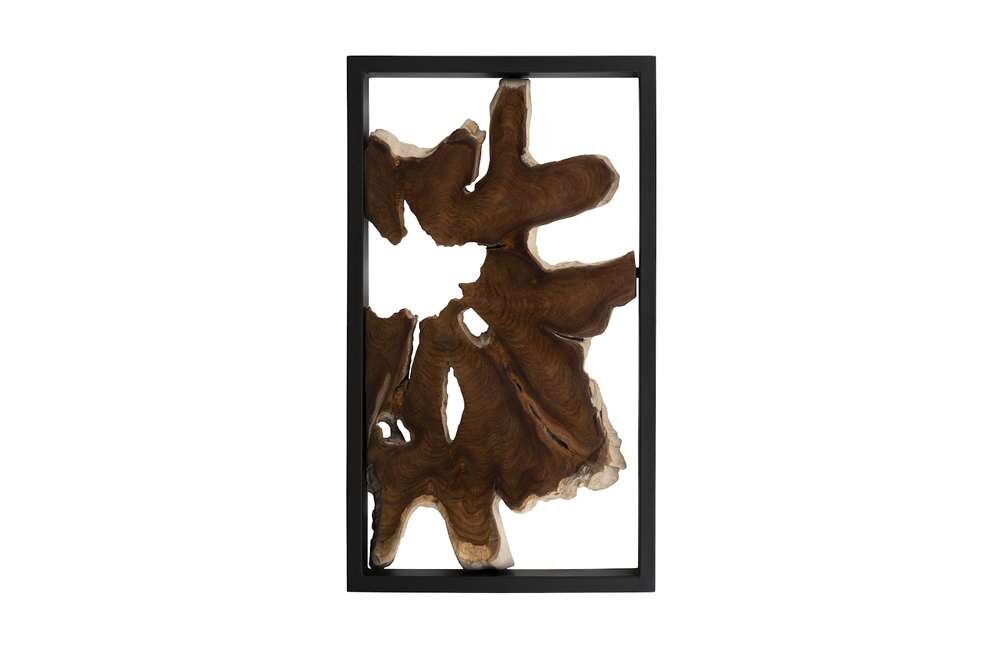 Phillips Collection - Framed Root Wall Art, Rectangle, Black - ID102149 veiw 3