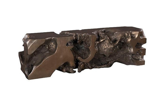Phillips Collection - Freeform Bench, Bronze - PH62420 view 1
