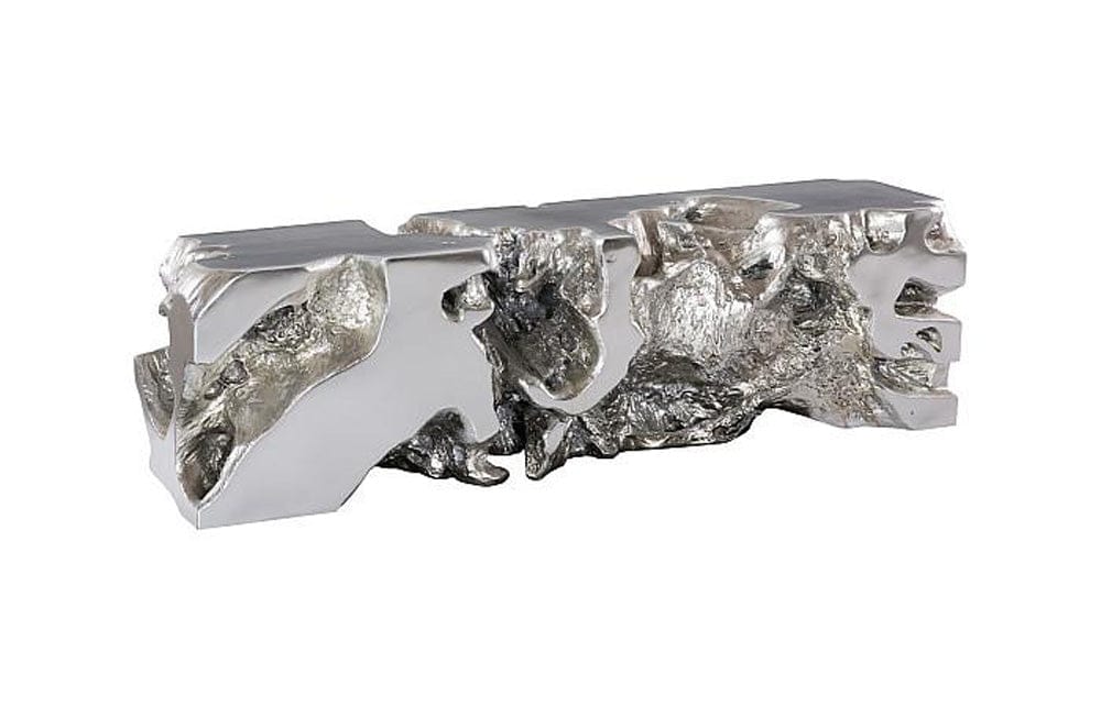 Phillips Collection - Freeform Bench, Silver Leaf - PH62419 view 1