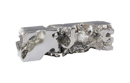 Phillips Collection - Freeform Bench, Silver Leaf - PH62419 view 1