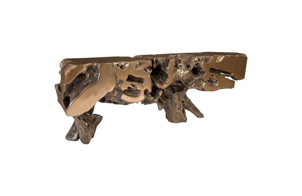 Phillips Collection - Freeform Console Table, Bronze, Extra Large - PH85666 veiw 1