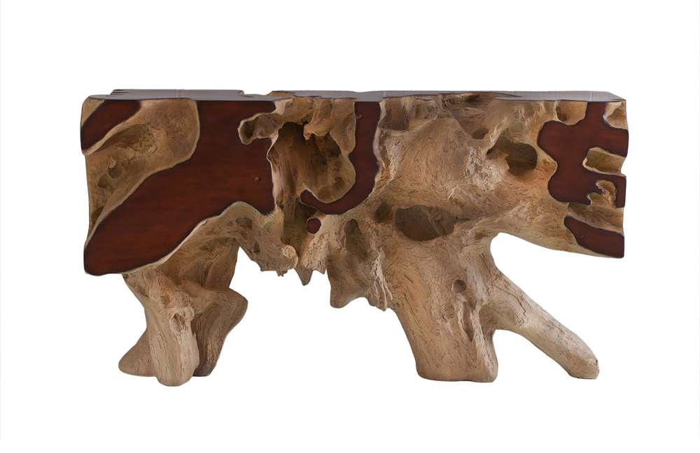 Phillips Collection - Freeform Console Table, Faux Bois, SM - PH60006 veiw 1