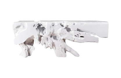Phillips Collection - Freeform Console Table, Gel Coat White, LG - PH61255 veiw 1