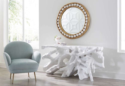Phillips Collection - Freeform Console Table, Gel Coat White, LG - PH61255 veiw 5