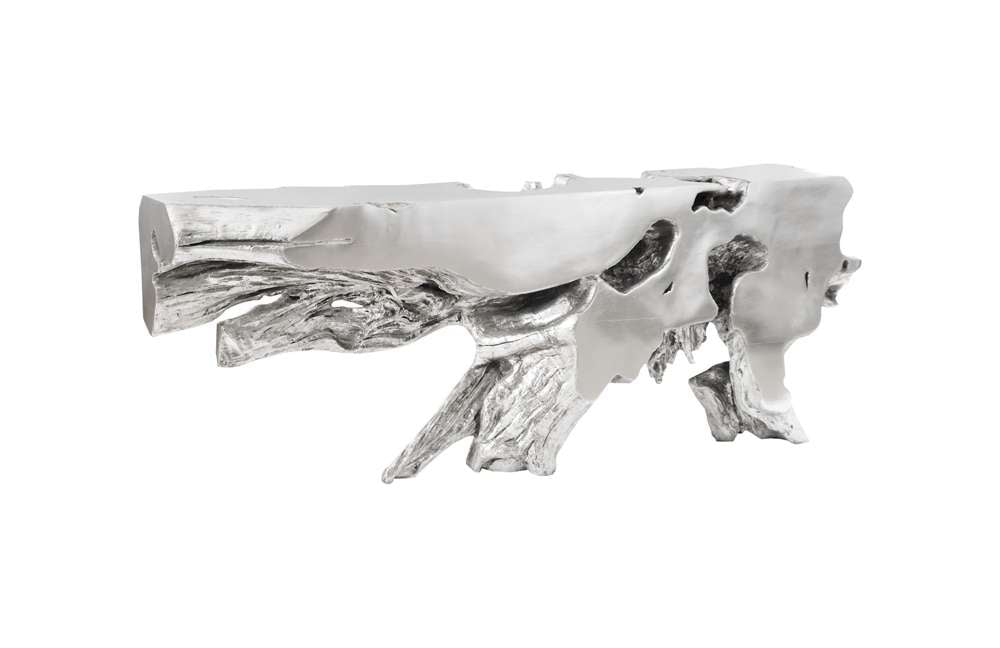 Phillips Collection - Freeform Console Table, Silver Leaf, LG - PH59416 veiw 3