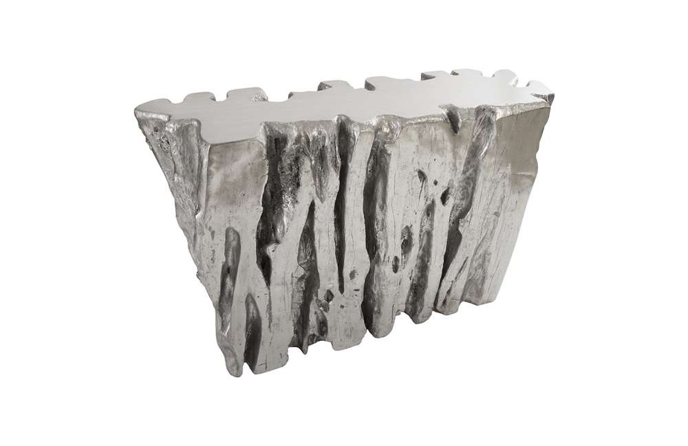 Phillips Collection - Freeform Console Table, Silver Leaf - PH67961 veiw 2