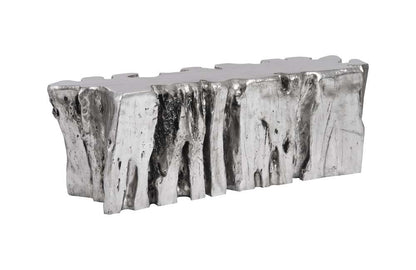 Phillips Collection - Freeform Root Bench, Silver Leaf - PH104351 veiw 3