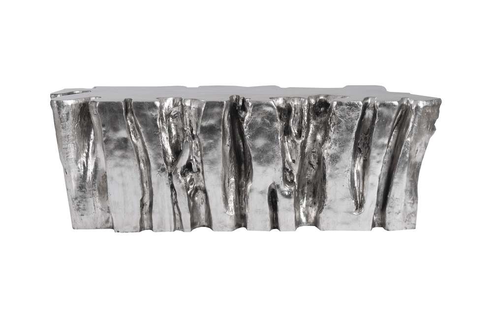 Phillips Collection - Freeform Root Bench, Silver Leaf - PH104351 veiw 6