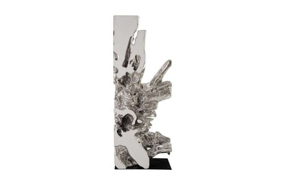 Phillips Collection - Freeform Sculpture, White, Silver Leaf - PH63351 veiw 2