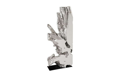 Phillips Collection - Freeform Sculpture, White, Silver Leaf - PH63351 veiw 6