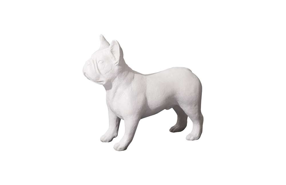 Phillips Collection - French Bulldog, Gel Coat White - PH100245 veiw 1