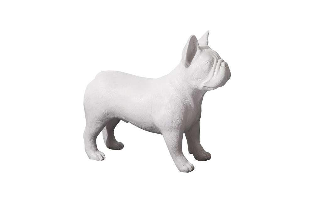 Phillips Collection - French Bulldog, Gel Coat White - PH100245 veiw 2
