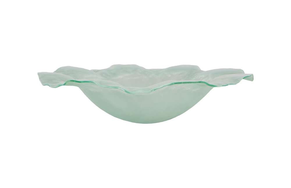 Phillips Collection - Frosted Leaning Glass Bowl, LG - ID76848 veiw 3