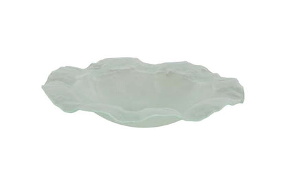Phillips Collection - Frosted Leaning Glass Bowl, MD - ID76852 veiw 1