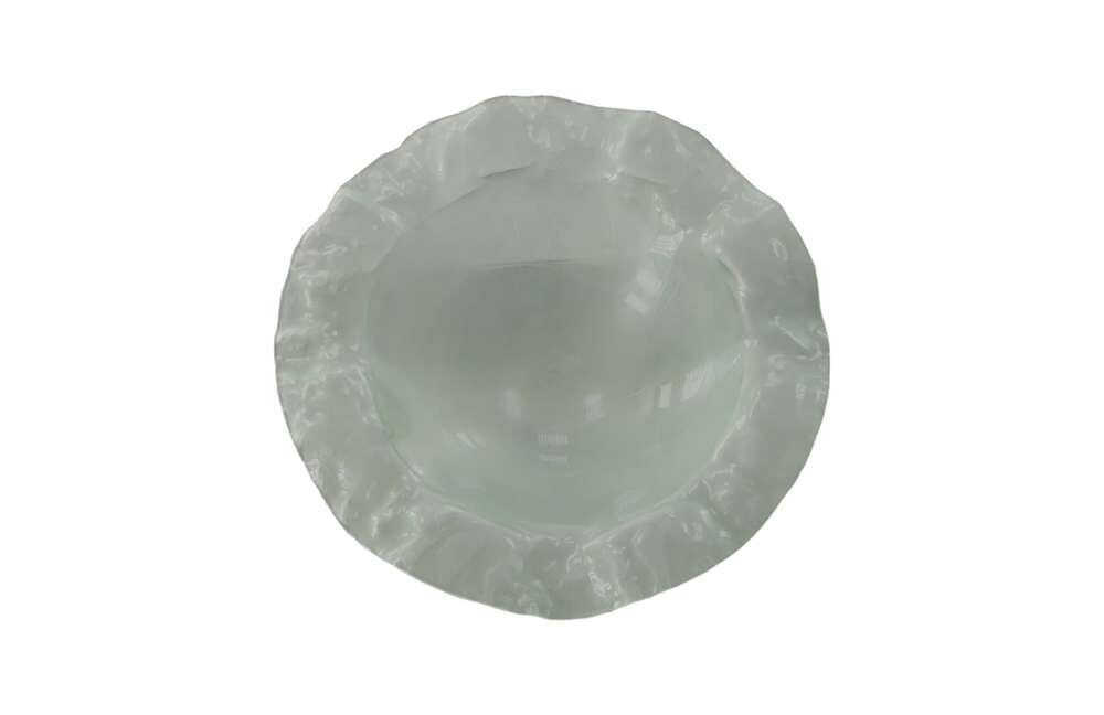 Phillips Collection - Frosted Leaning Glass Bowl, MD - ID76852 veiw 2