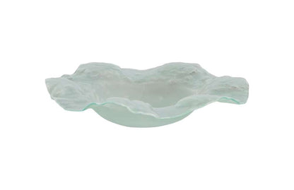Phillips Collection - Frosted Leaning Glass Bowl, SM - ID76853 veiw 1