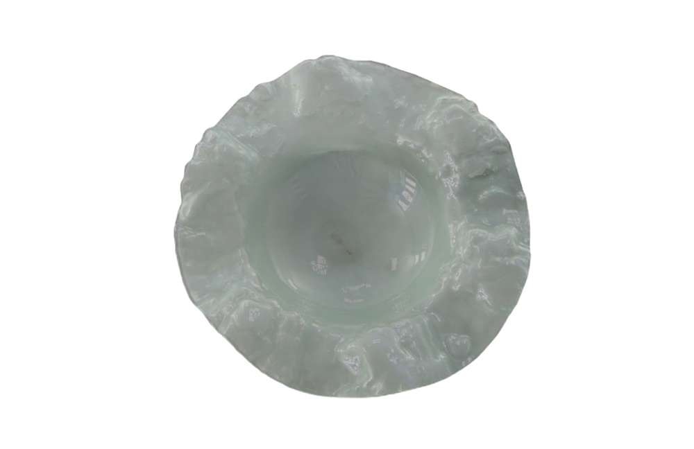 Phillips Collection - Frosted Leaning Glass Bowl, SM - ID76853 veiw 2