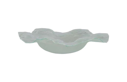 Phillips Collection - Frosted Leaning Glass Bowl, SM - ID76853 veiw 3