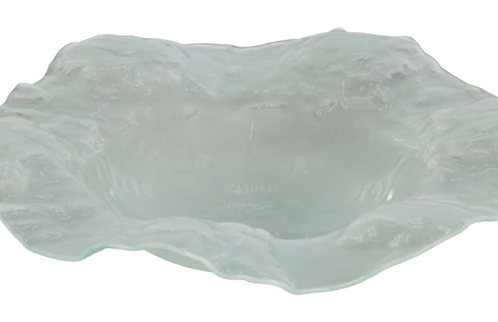 Phillips Collection - Frosted Leaning Glass Bowl, SM - ID76853 veiw 4
