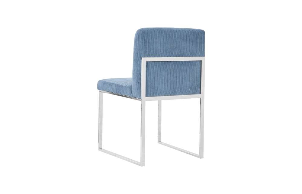 Phillips Collection - Frozen Dining Chair, Corduroy Blue - PH103732 veiw 2