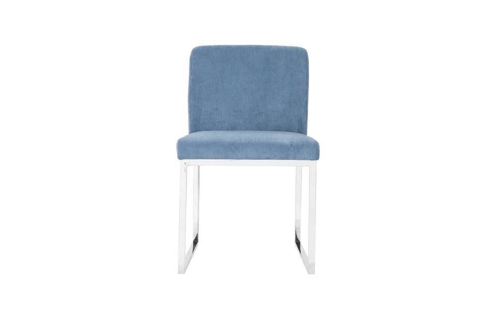 Phillips Collection - Frozen Dining Chair, Corduroy Blue - PH103732 veiw 3