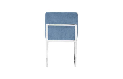 Phillips Collection - Frozen Dining Chair, Corduroy Blue - PH103732 veiw 4