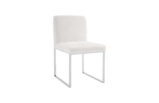 Phillips Collection - Frozen Dining Chair, Corduroy White - PH103733 veiw 1