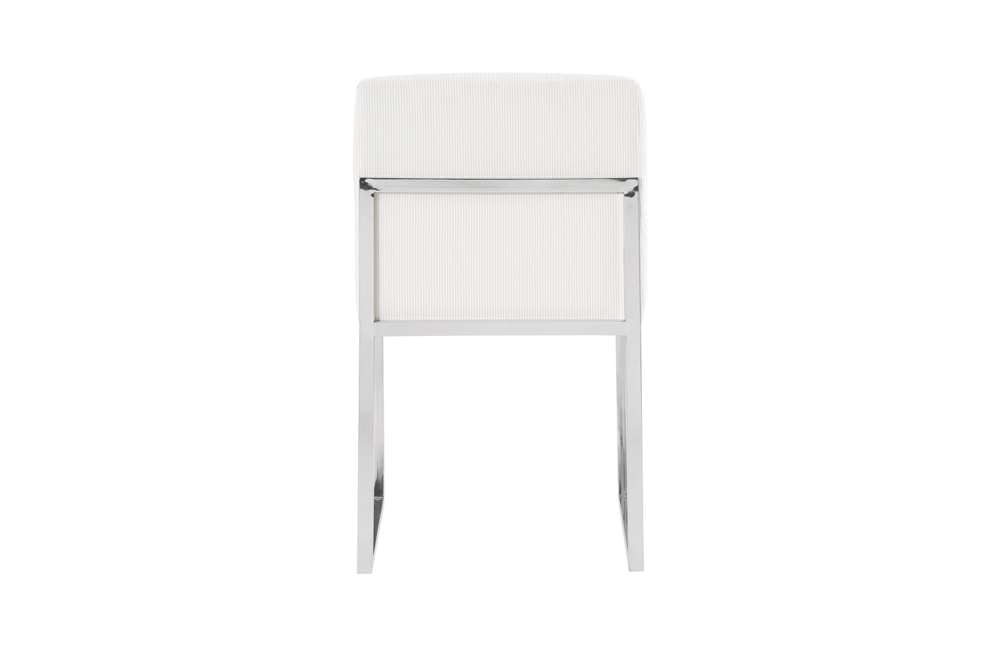 Phillips Collection - Frozen Dining Chair, Corduroy White - PH103733 veiw 4
