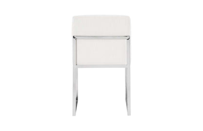 Phillips Collection - Frozen Dining Chair, Corduroy White - PH103733 veiw 4