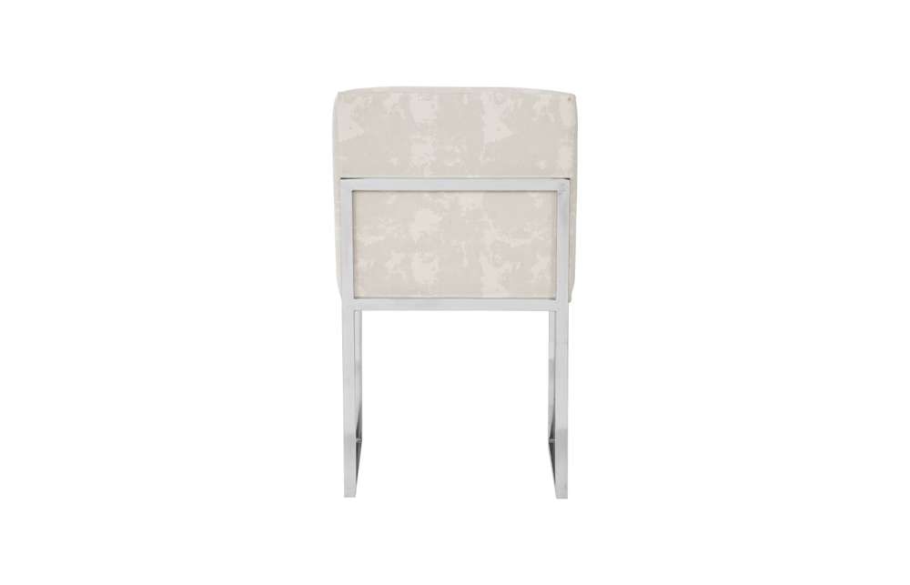 Phillips Collection - Frozen Dining Chair, Off White - PH103801 veiw 4