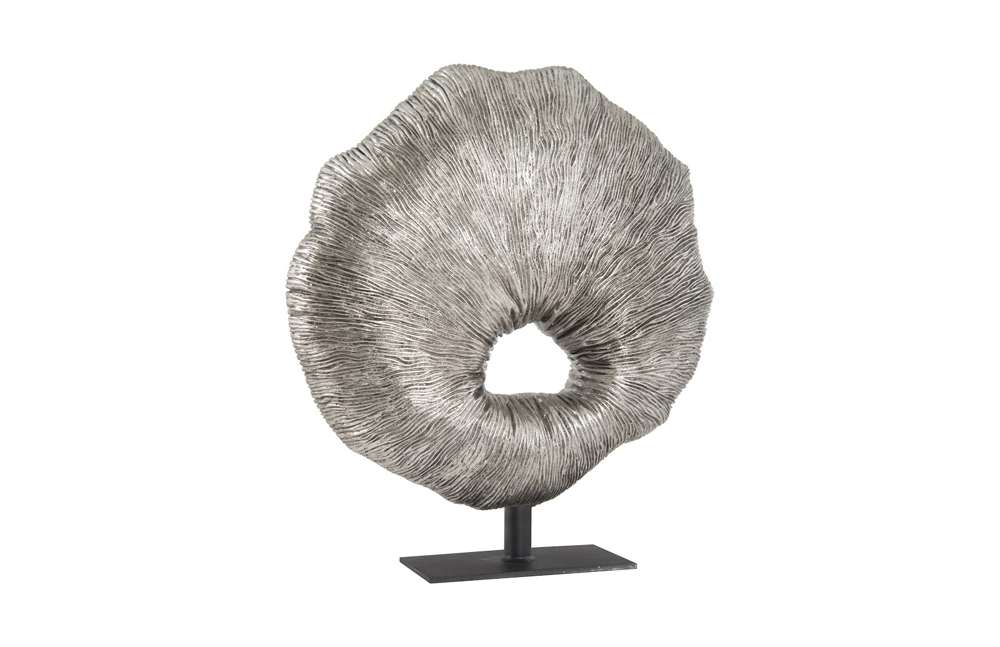 Phillips Collection - Fungia Sculpture, Silver Leaf - PH67764 veiw 1
