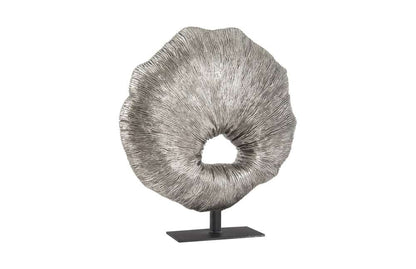 Phillips Collection - Fungia Sculpture, Silver Leaf - PH67764 veiw 1