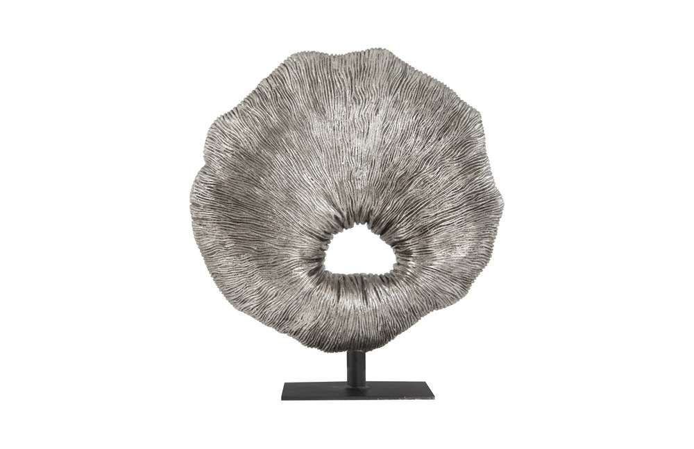 Phillips Collection - Fungia Sculpture, Silver Leaf - PH67764 veiw 2