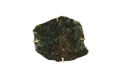 Phillips Collection - Gem Wall Tile in Brass Setting, Glacier Charcoal - CH84030 veiw 1