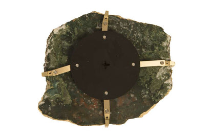 Phillips Collection - Gem Wall Tile in Brass Setting, Glacier Charcoal - CH84030 veiw 4