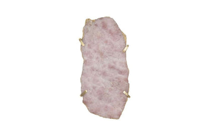 Phillips Collection - Gem Wall Tile in Brass Setting, Rose Quartz - CH84026 veiw 2