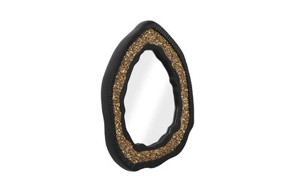 Phillips Collection - Geode Mirror, Black And Gold, Matte - PH104149 veiw 2