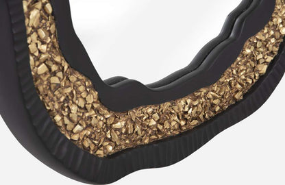 Phillips Collection - Geode Mirror, Black And Gold, Matte - PH104149 veiw 3