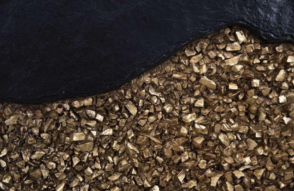 Phillips Collection - Geode Texture Panel Black and Gold, Wall Decor - PH105375 veiw 3