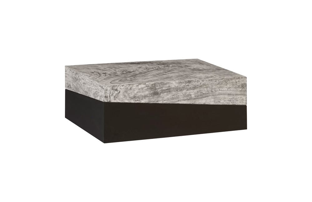 Phillips Collection - Geometry Coffee Table, Gray Stone - TH97558 view 1